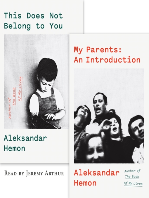 Title details for My Parents by Aleksandar Hemon - Available